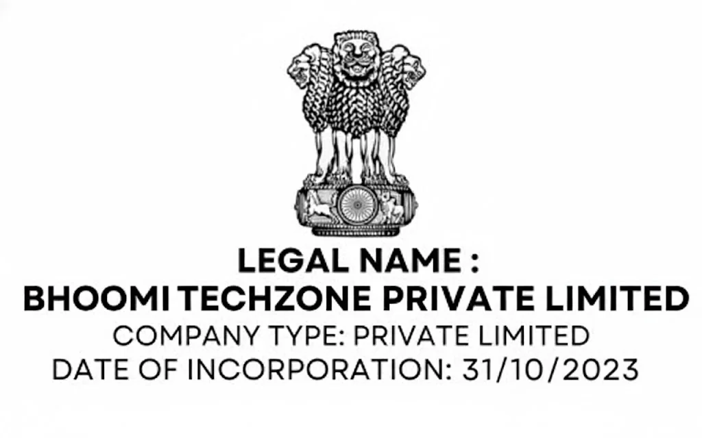 Legal Bhoomi – Bhoomi Techzone Pvt Ltd